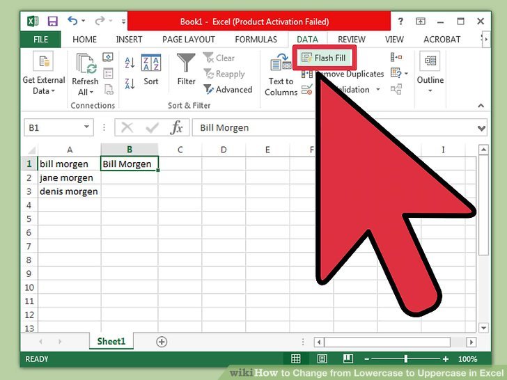 Lower Case Letters In Excel